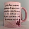 ☕🎨 Caneca de Porcelana com Alça Colorida – Letra Estilizada, Foto e Frase Especial! ✨ - Imagem 3