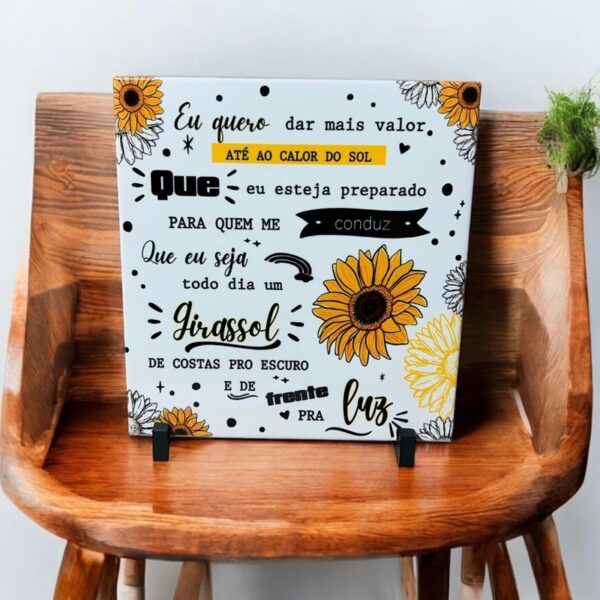 🖼 Azulejo 15x15 Personalizado – Fotos, Frases ou O Que Você Desejar! - Image 3