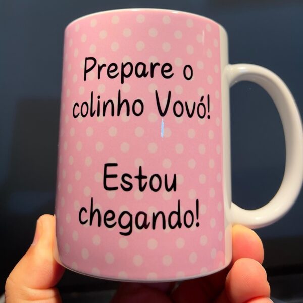 👵✨ Caneca de Porcelana – Futuras Vovós Merecem Esse Carinho! ☕❤ - Image 2